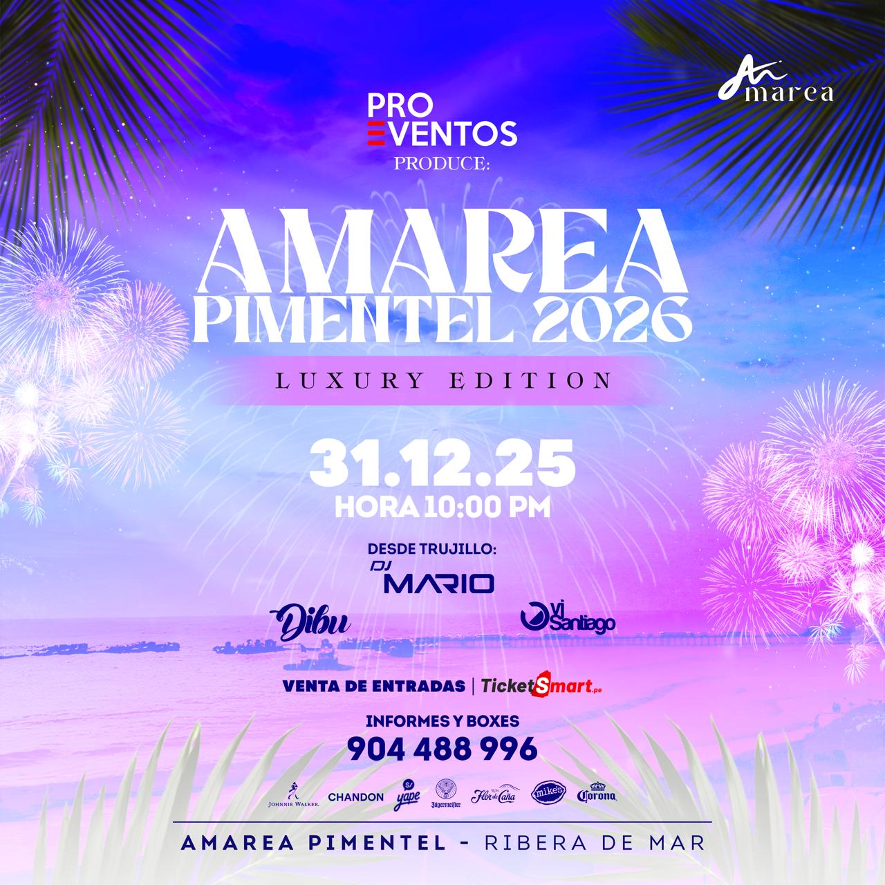 AÑO NUEVO - AMAREA PIMENTEL 2026