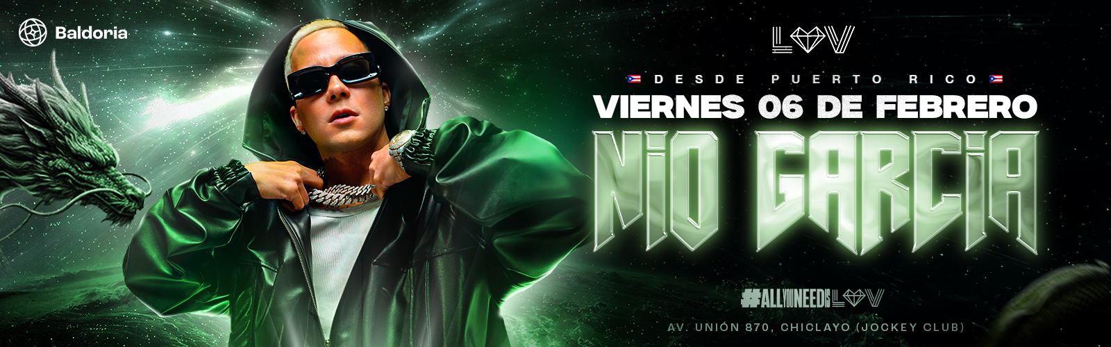 🔥NIO GARCIA EN LOV🔥