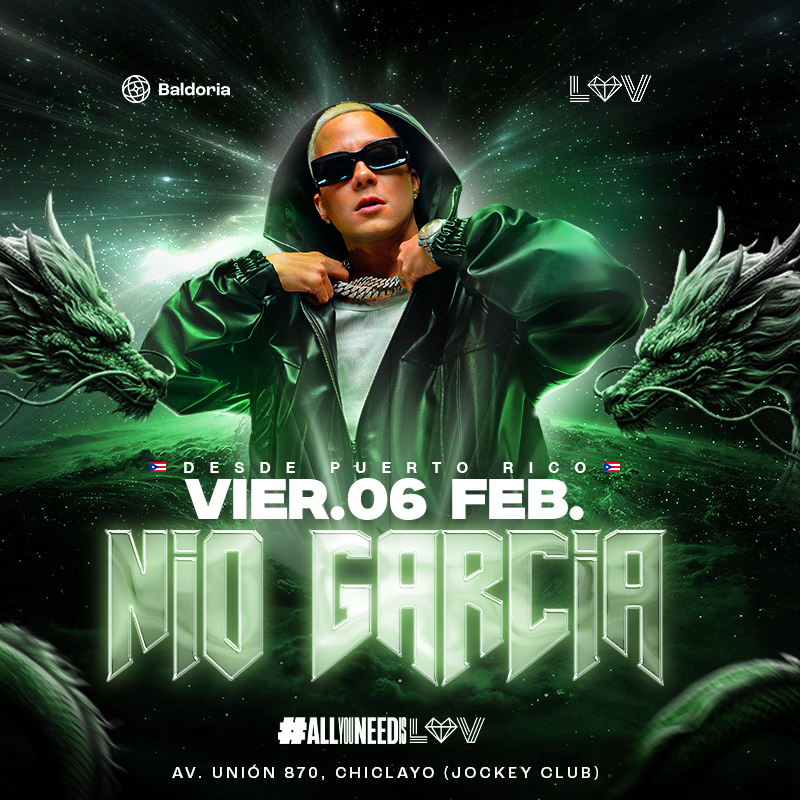 🔥NIO GARCIA EN LOV🔥