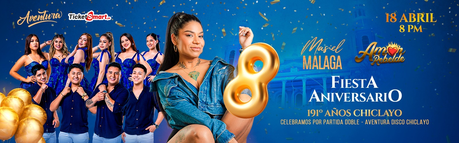 FELIZ 8vo ANIVERSARIO AVENTURA