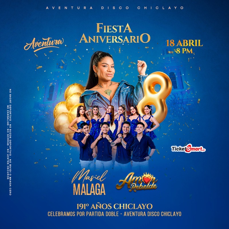 FELIZ 8vo ANIVERSARIO AVENTURA
