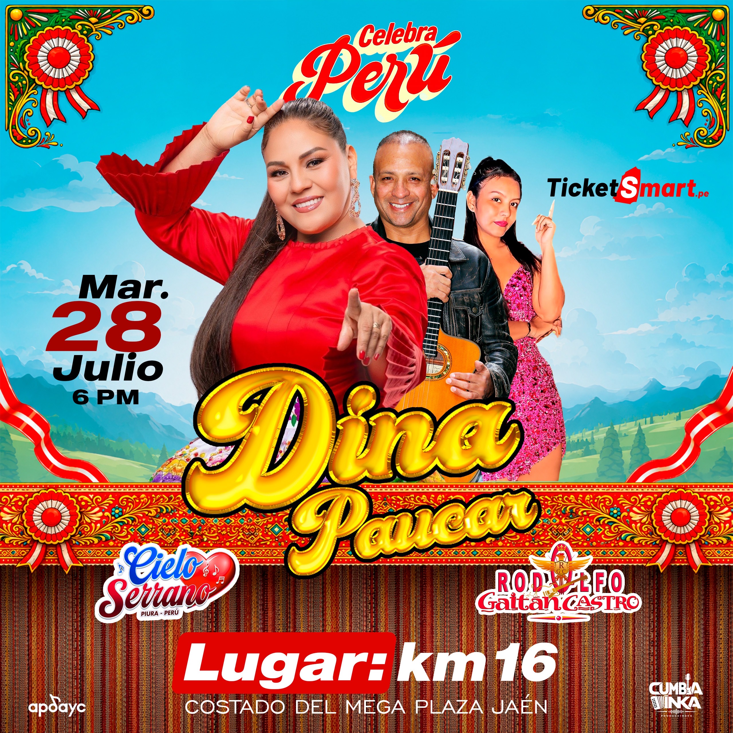 Dina Paucar en jaen