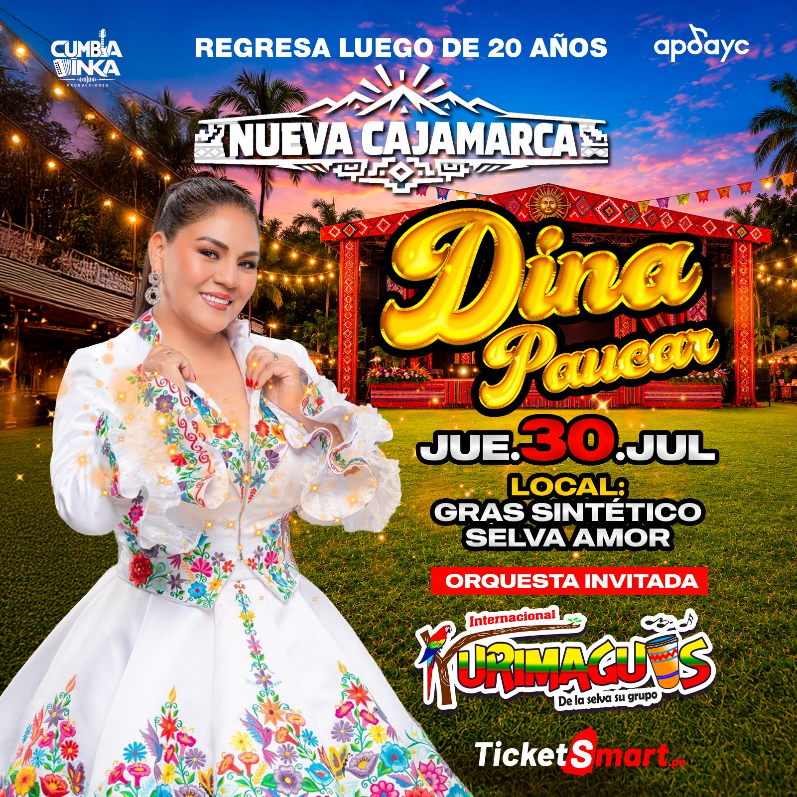 Dina Paucar Nueva Cajamarca