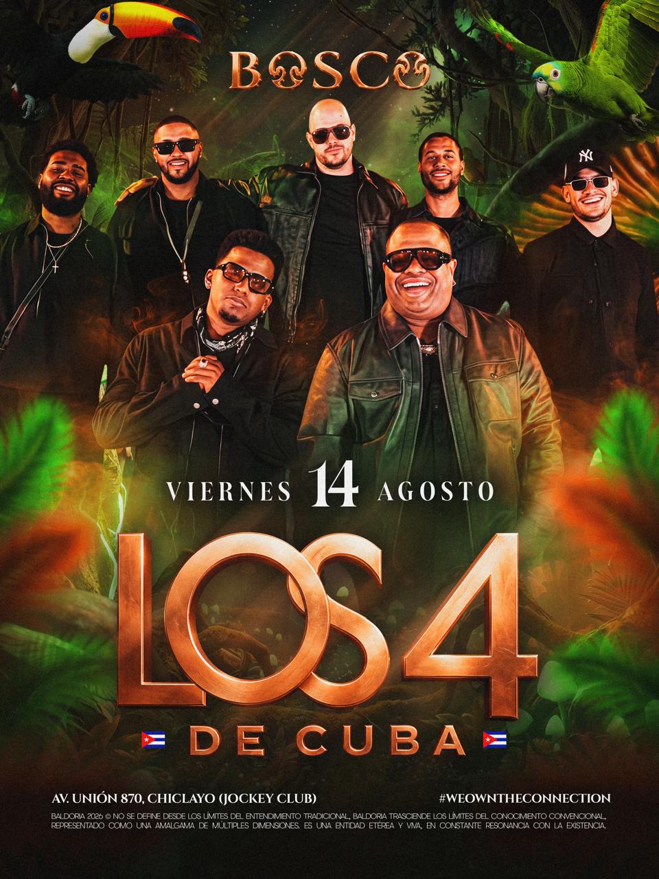 LOS 4 DE CUBA EN BALDORIA